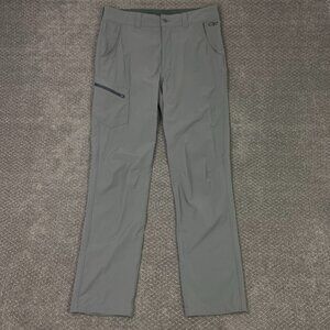 Outdoor Research Pants Men's 33 Measures 34 x 32 Gray Ferrosi Hiking Outdoor